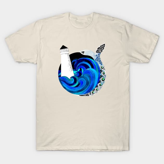 Nova Scotian Seas T-Shirt by AmayaBrydon